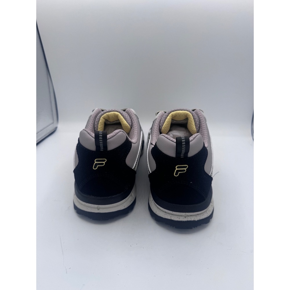Fila Memory Trail Running Shoes Mens 10 Grey Black Yellow 5JM01568-090 Sneaker - Picture 4 of 8